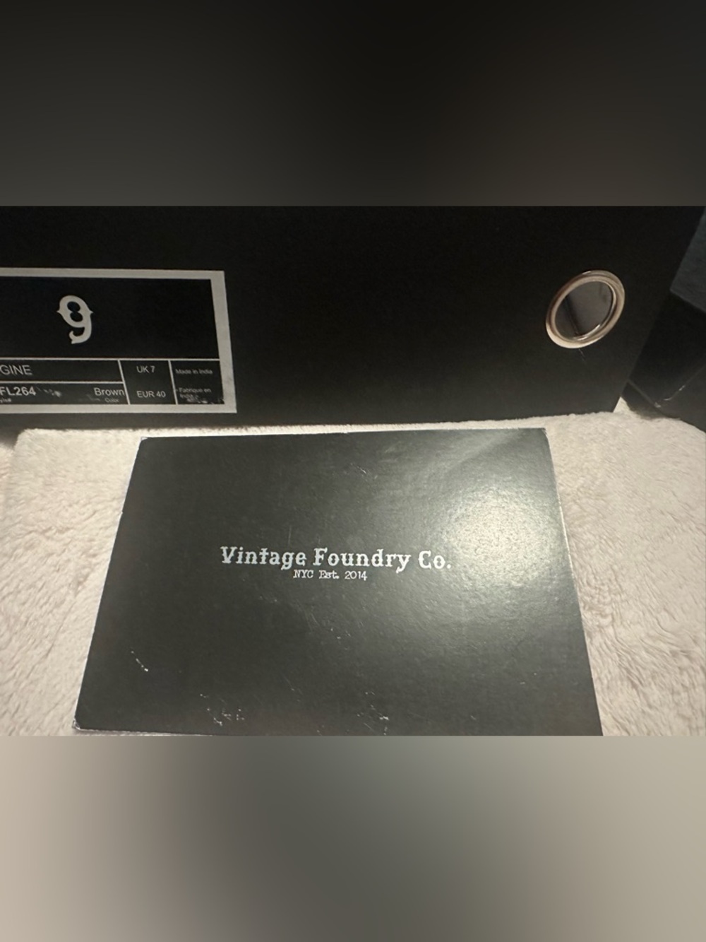 Vintage Foundry Co. Dark Brown Shoes